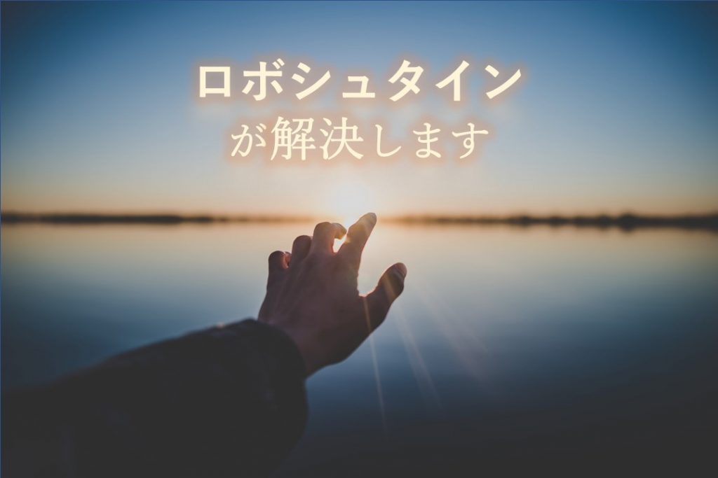 ロボシュタインが解決します